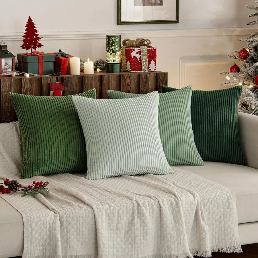 Farmhouse Throw Pillow Covers 24x24 Set of 4