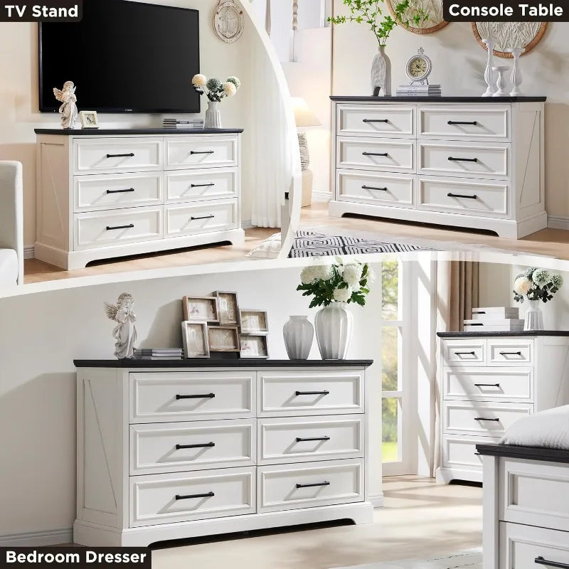 52" Farmhouse Dresser