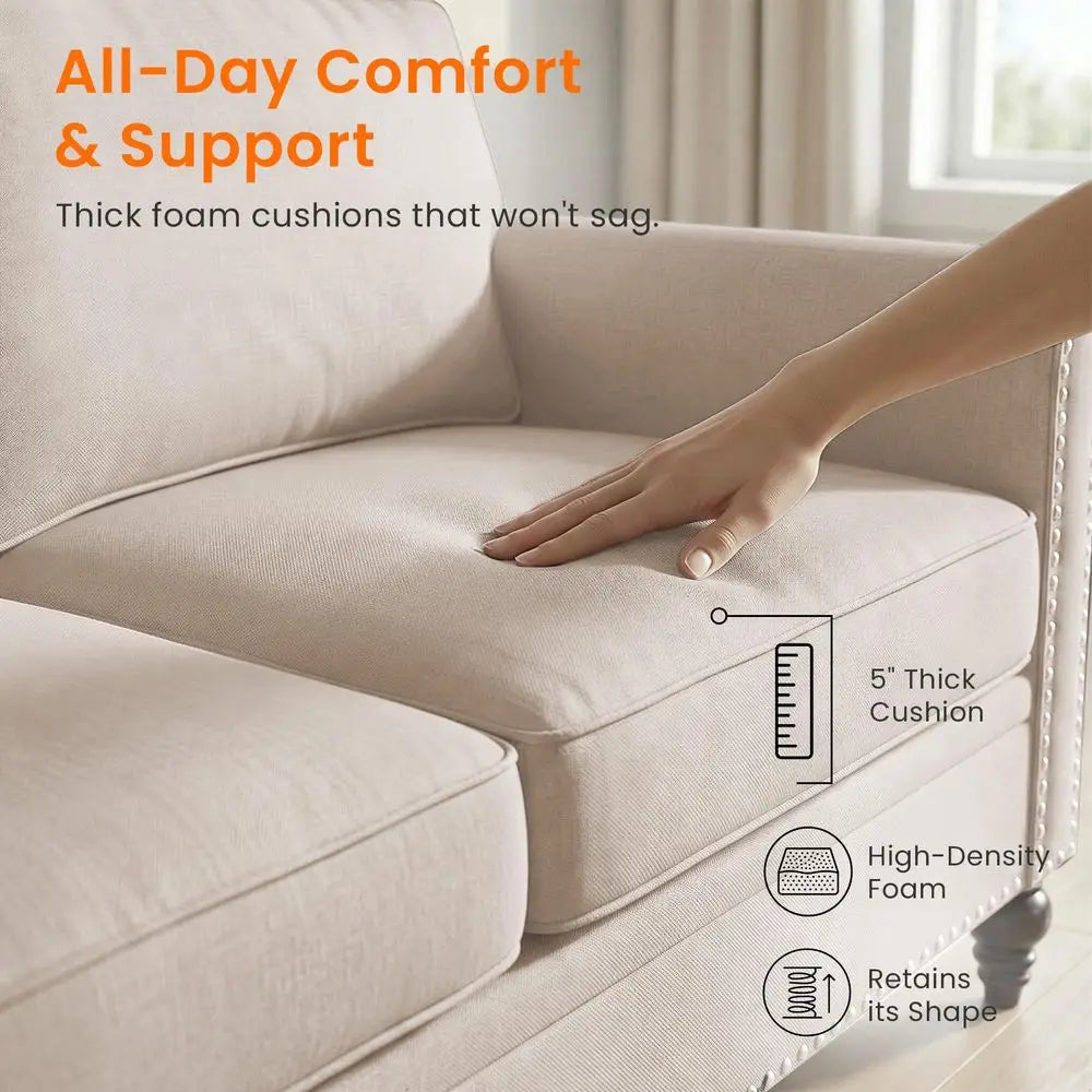 3 Piece Living Room Sofa Set
