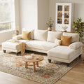 112" U-Shaped Sectional Sofa