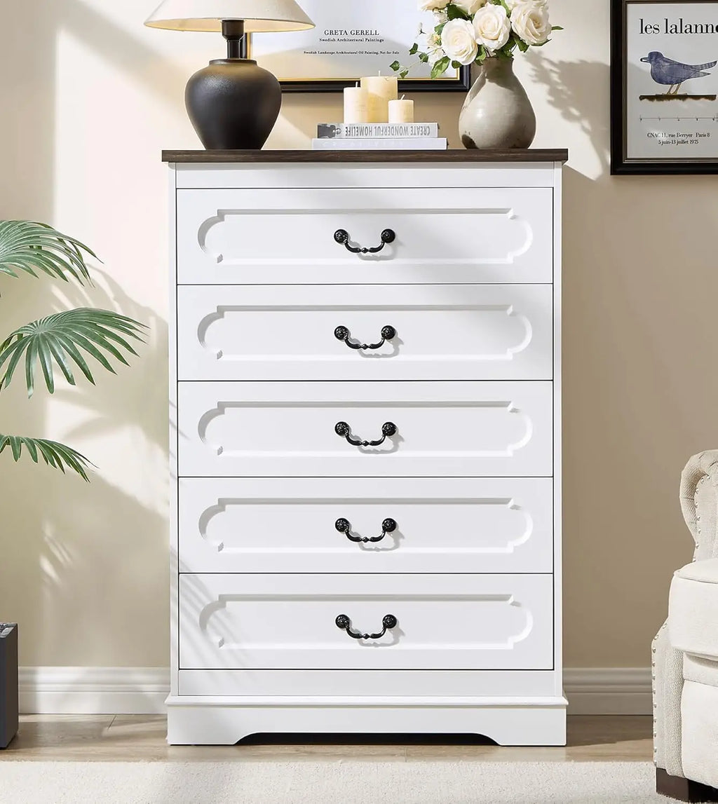 Farmhouse Cherry Wood Dresser