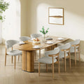 Farmhouse Wooden Dining Chairs Set of 6