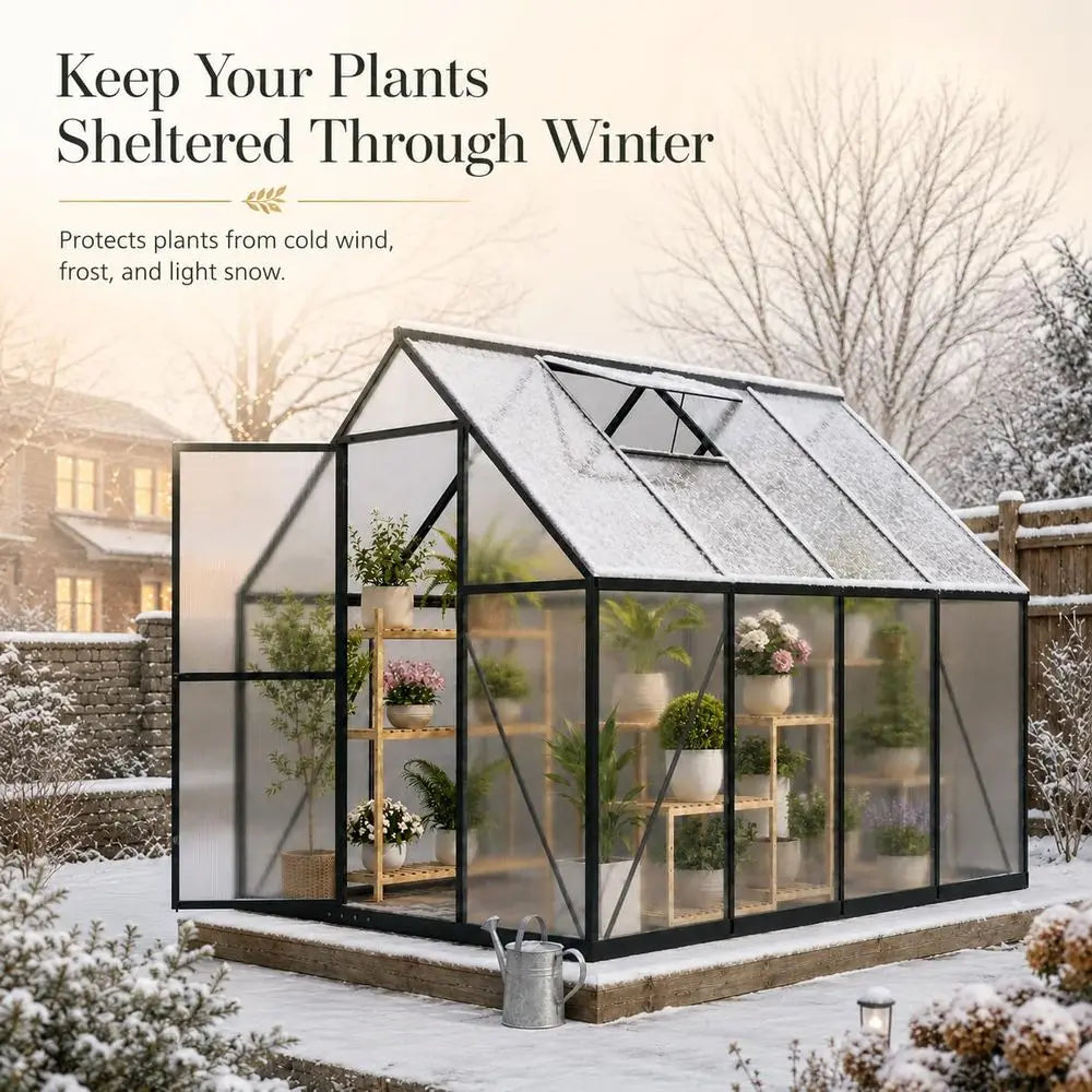 Greenhouse Kits for Outdoors, 6x10 FT