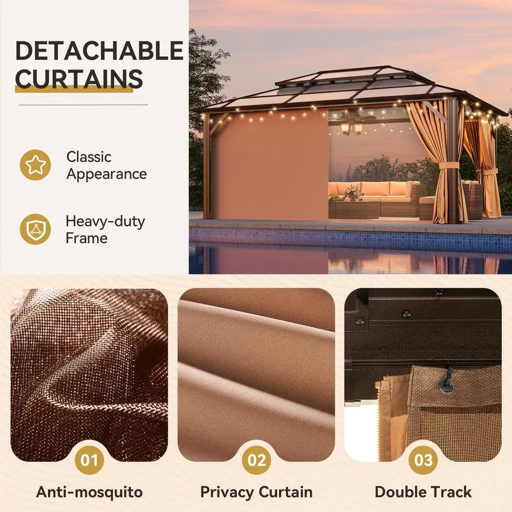 12x16 Hardtop Gazebo