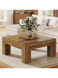 39.4-Inch Square Coffee Table