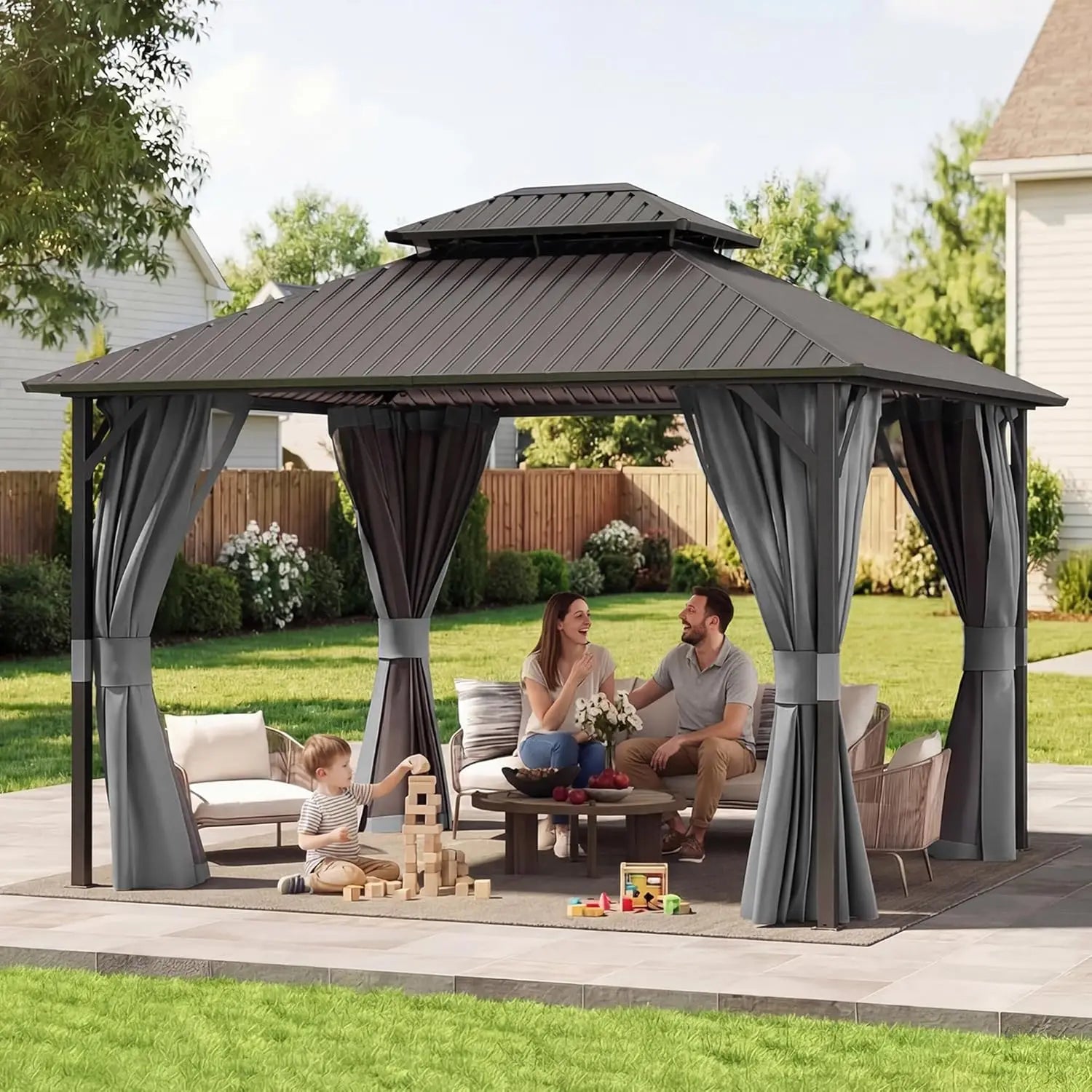 10'x12' Hardtop Gazebo