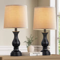 Farmhouse Table Lamps Set of 2