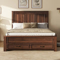 Farmhouse Queen Size Bed Frame