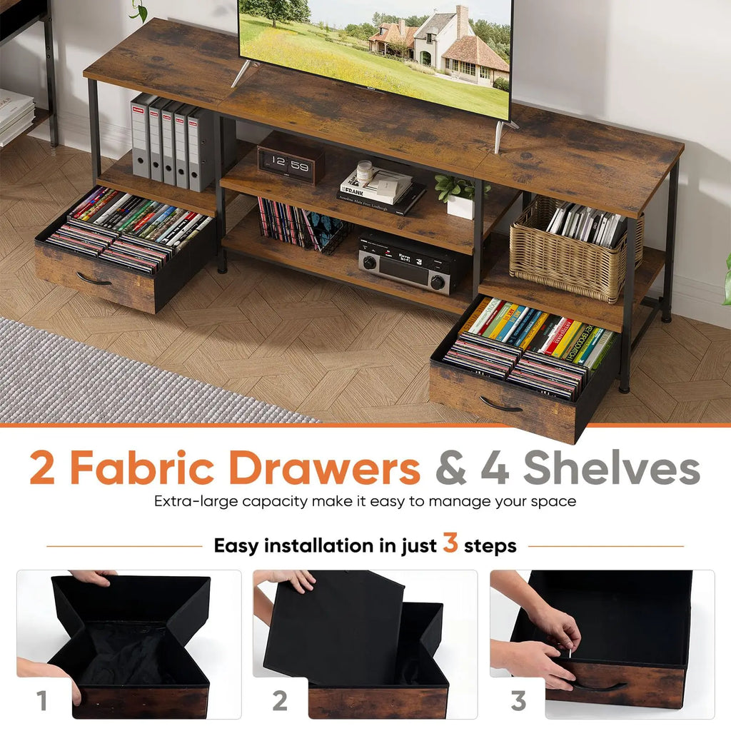 63" Entertainment Center/TV Stand