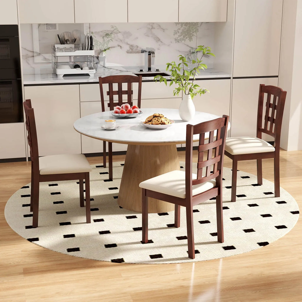Farmhouse Armless Dining Chair Set of 2