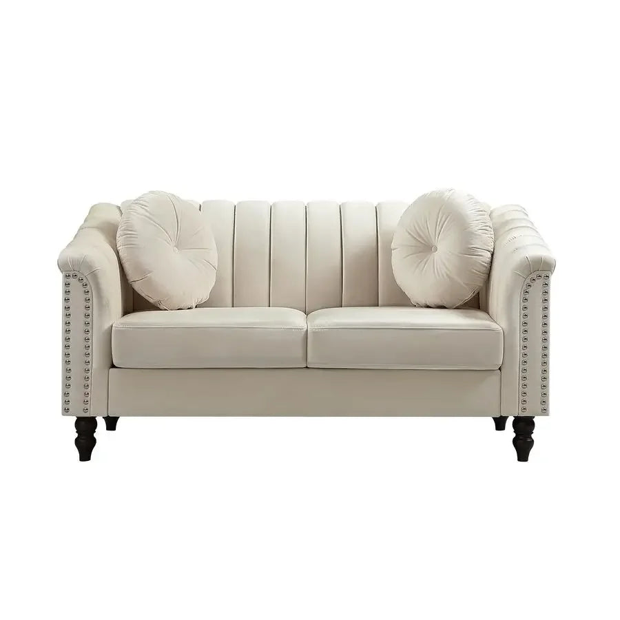 Microfiber Loveseat Sofa