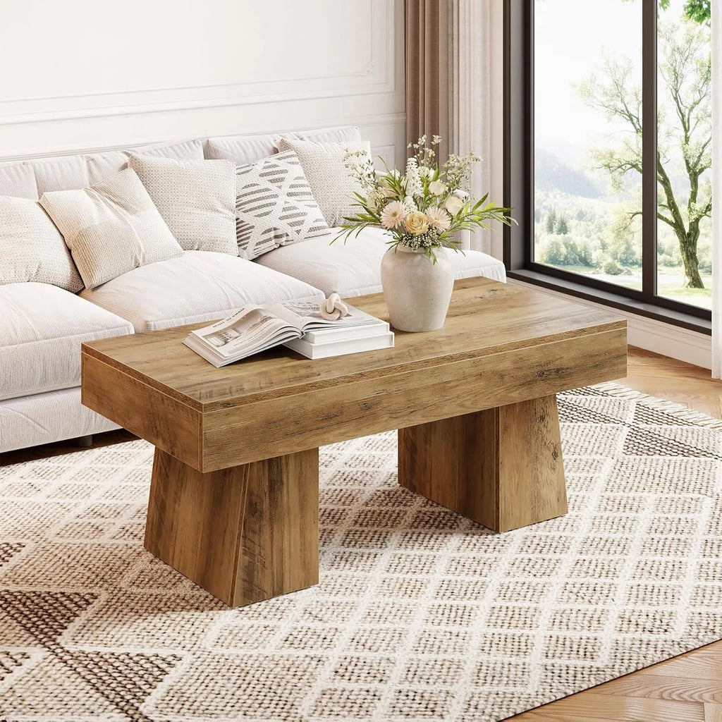 Farmhouse Coffee Table 47 Inches