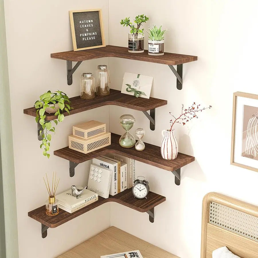 Corner Floating Shelves for Wall