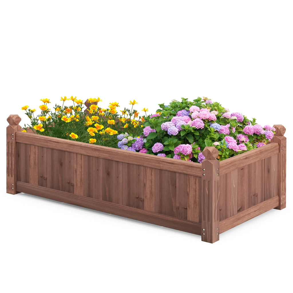 Wooden Raised Garden Bed