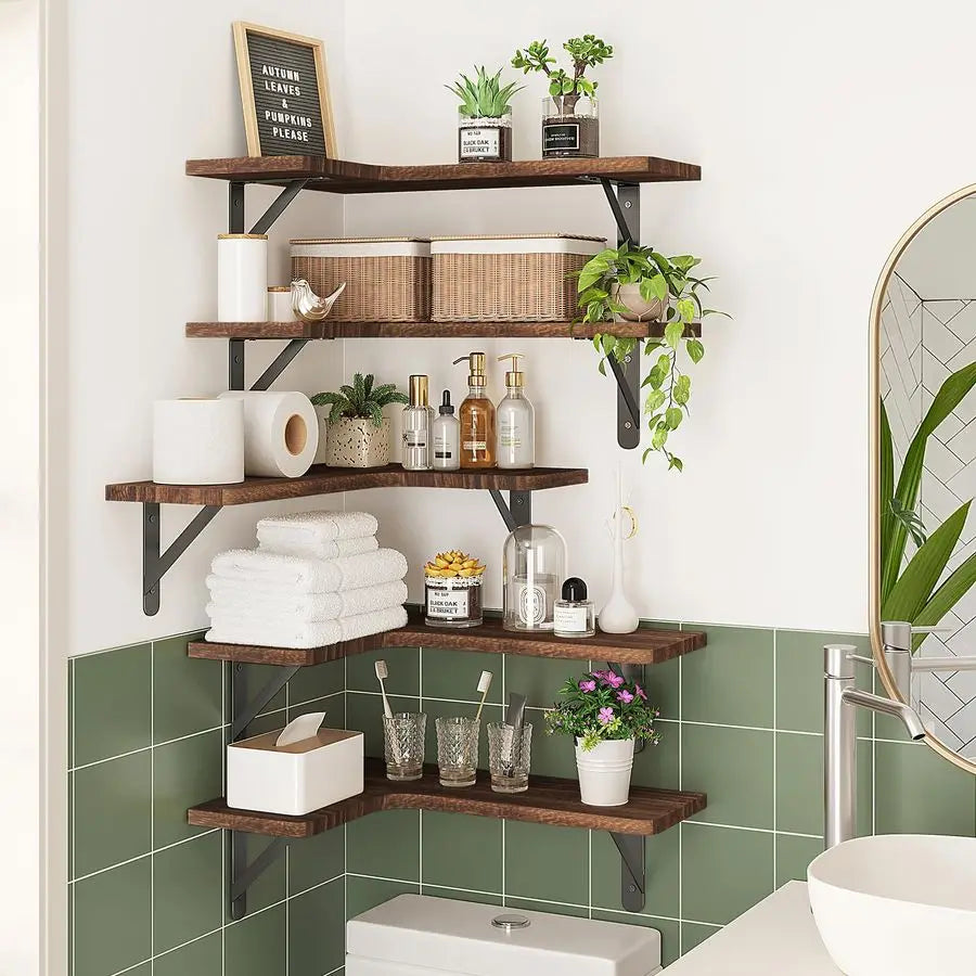 Corner Floating Shelves for Wall