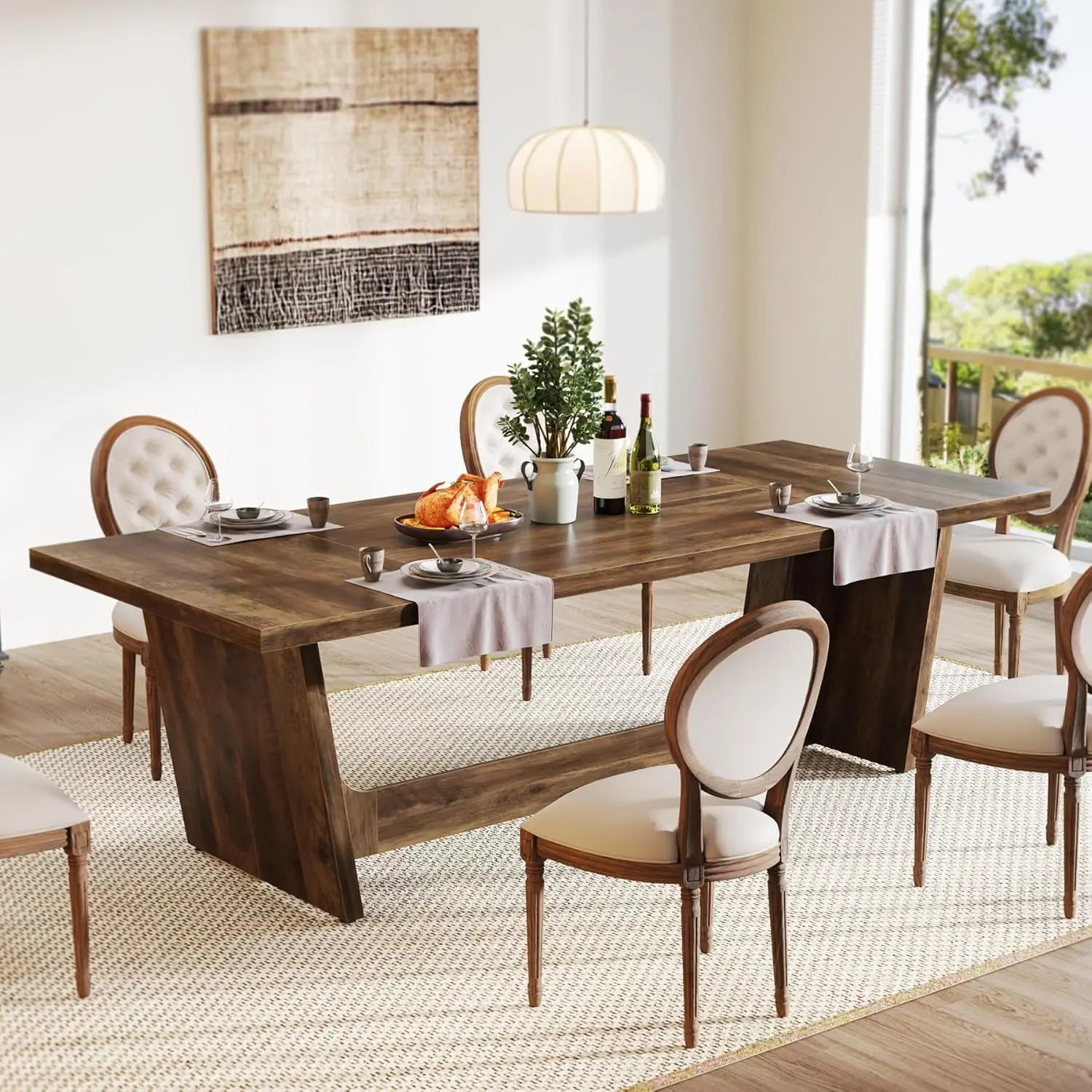 Farmhouse Dining Room Table