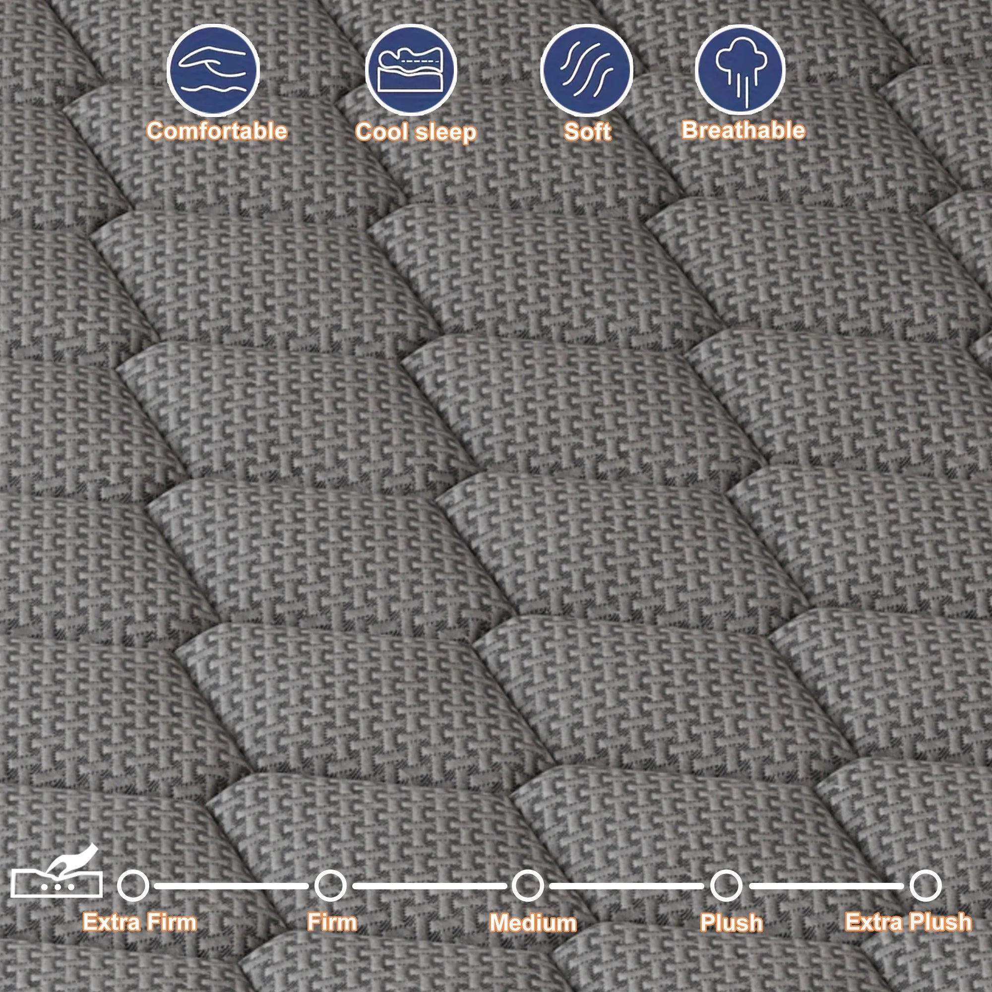 Gel Memory Foam Hybrid Pocket Spring Mattress