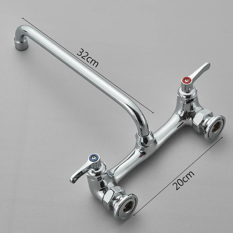 Bathroom Basin Faucet Wall Mounted