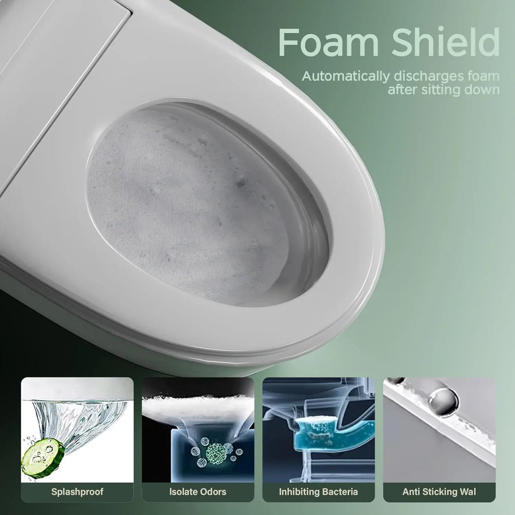 Smart Tankless Toilet with Bidet