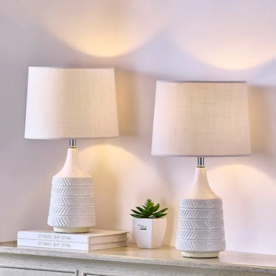 Ceramic Table Lamps Set of 2