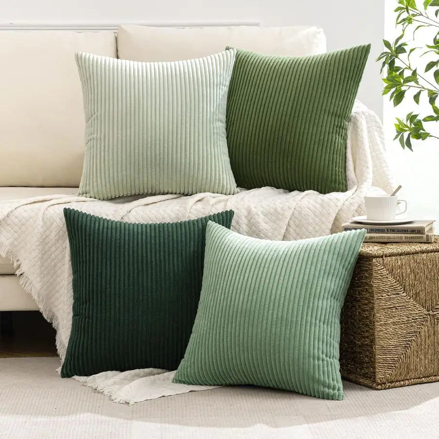 Farmhouse Throw Pillow Covers 24x24 Set of 4