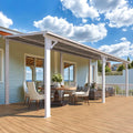 Hard top, Lean To Gazebo for Patio