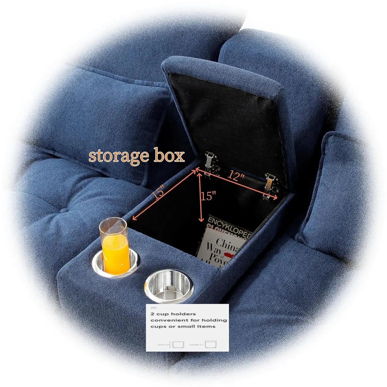 130" Modular Sectional Sofa