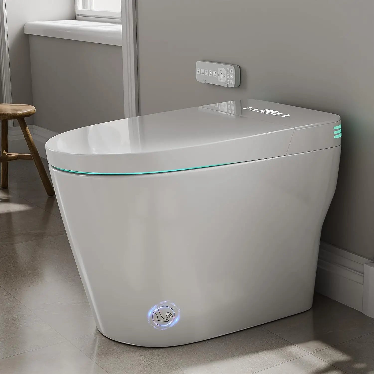 Smart Tankless Toilet with Bidet