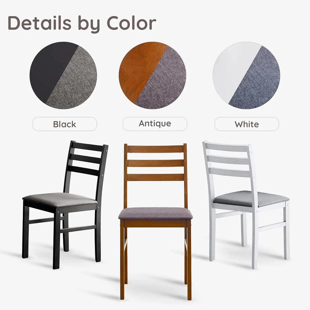 Modern Farmhouse Kitchen Dining Room Chair Set of 4