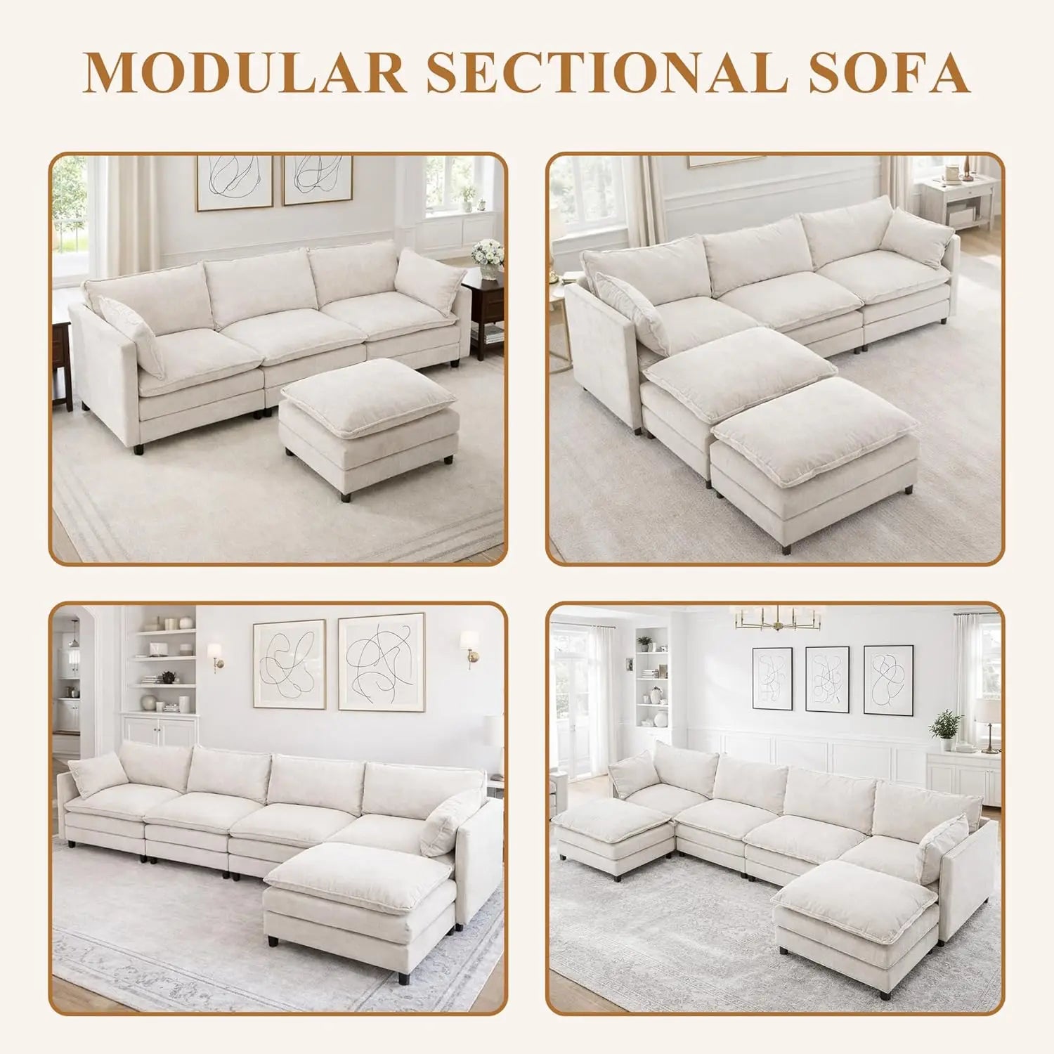 108" L Shaped Couch