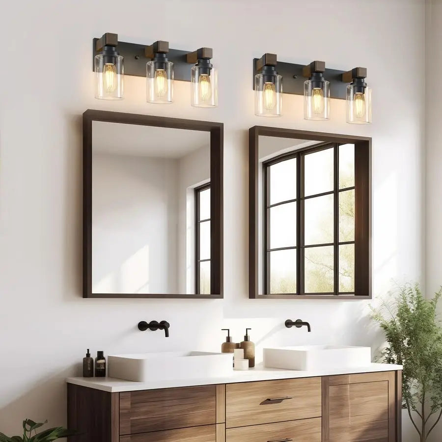 Rustic Bathroom Vanity Light Fixture