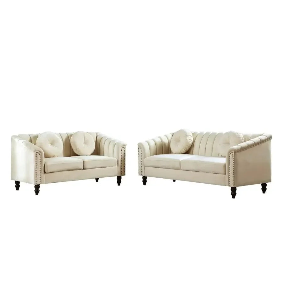 Microfiber Loveseat Sofa