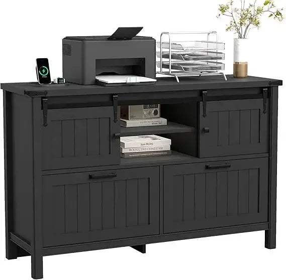 Farmhouse Lateral file cabinet 2 drawer