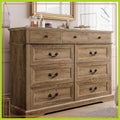 9 Drawer Wood Farmhouse Dresser