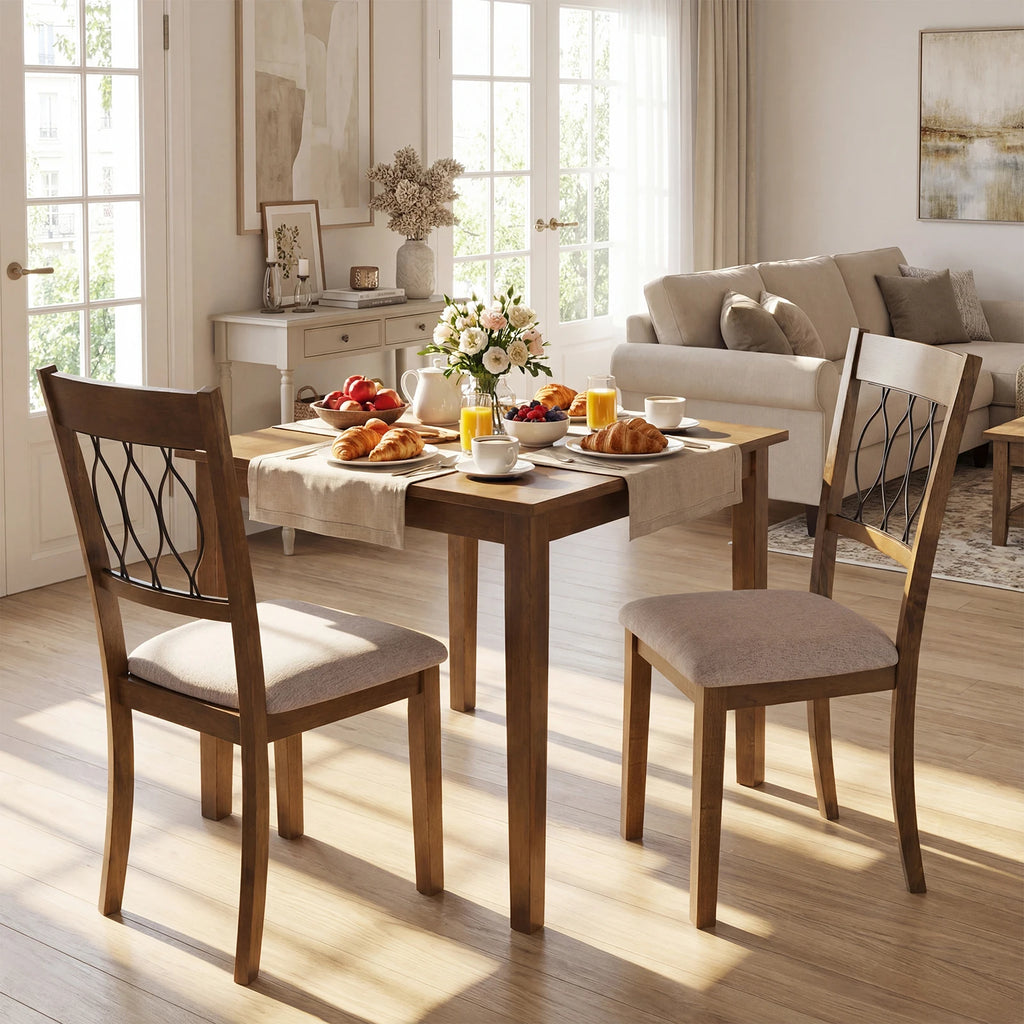Fabric Dining Chair Set of 2