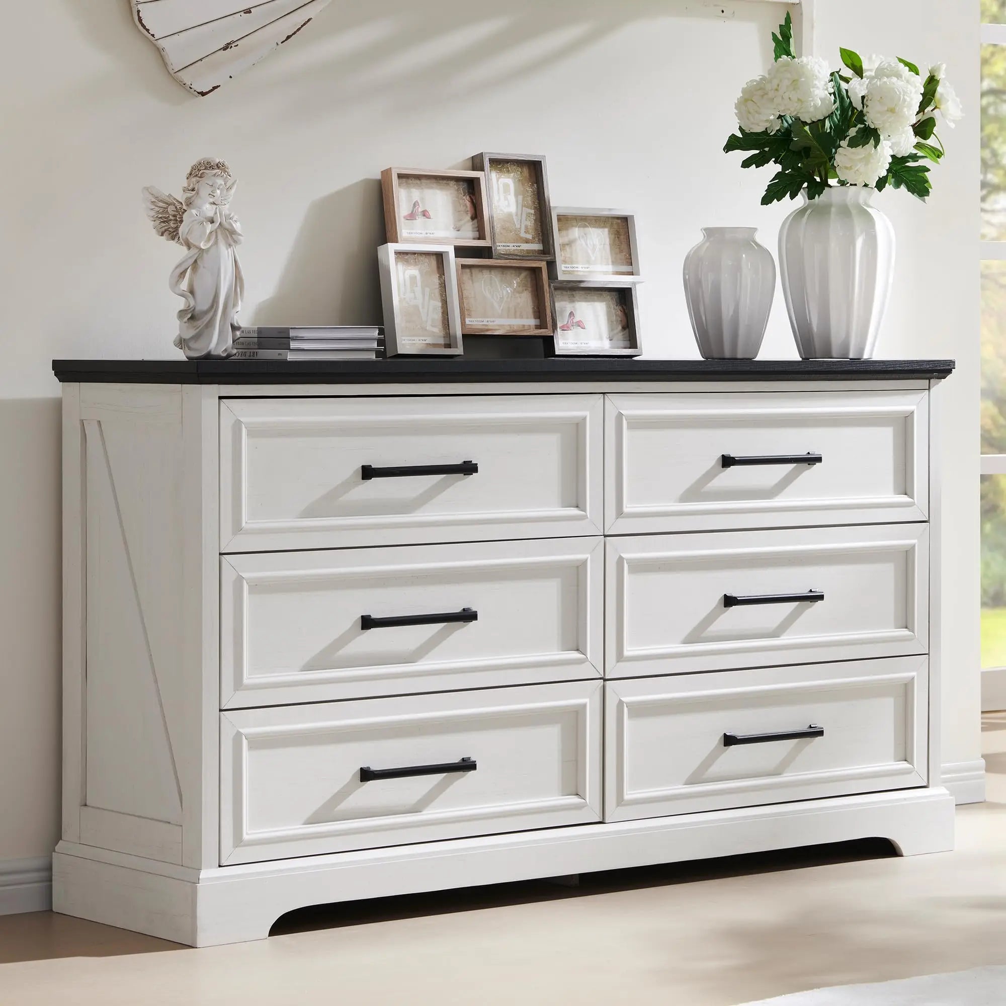 52" Farmhouse Dresser
