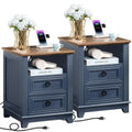 18" Farmhouse Nightstand