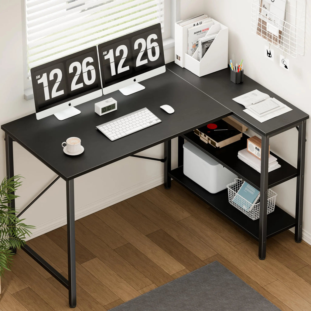 47" L Shaped Computer Desk