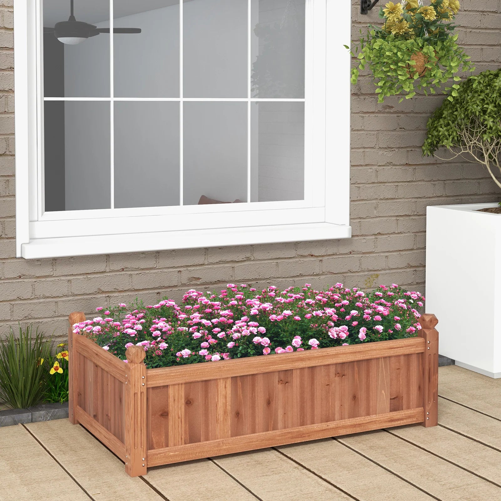 Wooden Raised Garden Bed